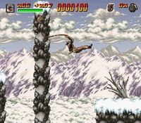 une photo d'Ã©cran de Indiana Jones Greatest Adventures sur Nintendo Super Nes